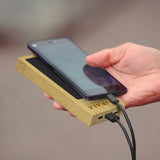NATURA Bamboo Solar Power Bank - 122468-6