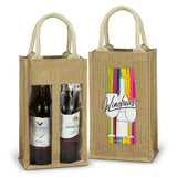 Serena Jute Double Wine Carrier - 122950 main