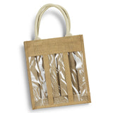 Serena Jute Triple Wine Carrier - 122951 own