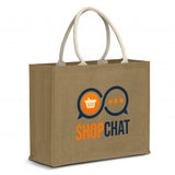 Modena Starch Jute Tote Bag - 123583-0