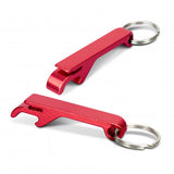 Snappy Metal Bottle Opener Key Ring - 123584-5
