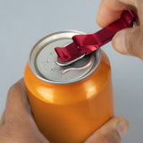 Snappy Metal Bottle Opener Key Ring - 123584-2