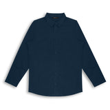 TRENDSWEAR Parker Men's Poplin Shirt - 123607 colour:Navy