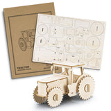 BRANDCRAFT Tractor Wooden Model - 124026 main