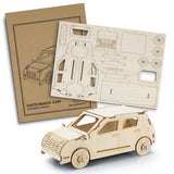 BRANDCRAFT Hatchback Car Wooden Model - 124028 main