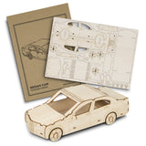 BRANDCRAFT Sedan Car Wooden Model - 124030 main