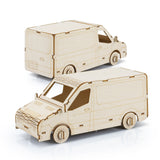 BRANDCRAFT Van Wooden Model - 124031 own