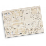 BRANDCRAFT Fire Truck Wooden Model - 124034-1