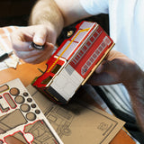 BRANDCRAFT Fire Truck Wooden Model - 124034-4