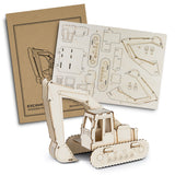 BRANDCRAFT Excavator Wooden Model - 124035 main