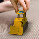 BRANDCRAFT Bulldozer Wooden Model - 124036-2
