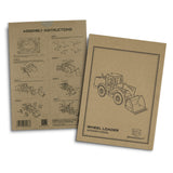 BRANDCRAFT Wheel Loader Wooden Model - 124037 own