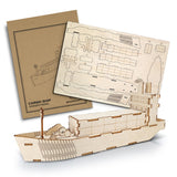 BRANDCRAFT Cargo Ship Wooden Model - 124038 main
