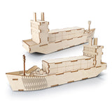 BRANDCRAFT Cargo Ship Wooden Model - 124038 own