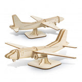 BRANDCRAFT Jet Plane Wooden Model - 124039-3