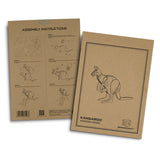 BRANDCRAFT Kangaroo Wooden Model - 124044 own
