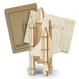 BRANDCRAFT Rocket Ship Wooden Model - 124051-0