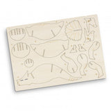 BRANDCRAFT Triceratops Wooden Model - 124056-1