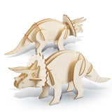 BRANDCRAFT Triceratops Wooden Model - 124056 own