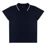 TRENDSWEAR Williams Womens Polo - 124733 colour:Navy/White