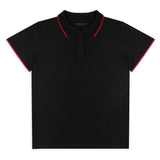 TRENDSWEAR Williams Womens Polo - 124733 colour:Black/Red