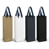 Wine Ribbon Handle Paper Bag - 125054 own