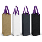Wine Ribbon Handle Paper Bag - 125054 own