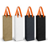 Wine Ribbon Handle Paper Bag - 125054 own