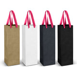 Wine Ribbon Handle Paper Bag - 125054 own