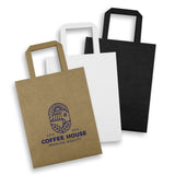 Medium Flat Handle Paper Bag Portrait - 125060 main