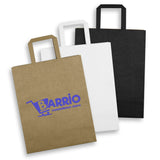 Large Flat Handle Paper Bag Portrait - 125061 main