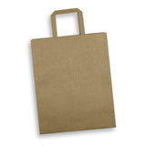 Large Flat Handle Paper Bag Portrait - 125061 own