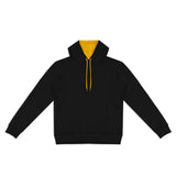 TRENDSWEAR Studio Contrast Unisex Hoodie - 125538 colour:Black/Gold