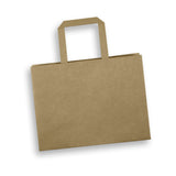 Medium Flat Handle Paper Bag Landscape - 125940 own