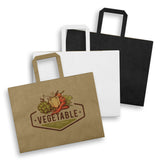 Large Flat Handle Paper Bag Landscape - 125941 main