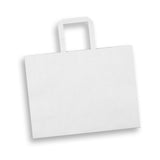 Large Flat Handle Paper Bag Landscape - 125941 own