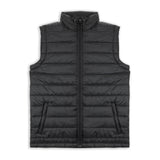 Payton Unisex Puffer Vest - Black