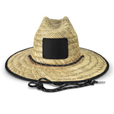 Tiki Straw Hat - 126396 colour:Black