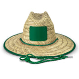 Tiki Straw Hat - 126396 colour:Kelly Green