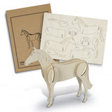 BRANDCRAFT Horse Wooden Model - 126730-0