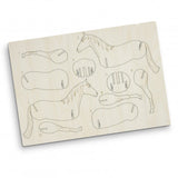 BRANDCRAFT Horse Wooden Model - 126730-2