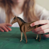 BRANDCRAFT Horse Wooden Model - 126730-6