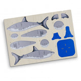 BRANDCRAFT Shark Wooden Model - 126734-4