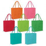Monza Jute Tote Bag - Colour Match - Sale - 127163-0