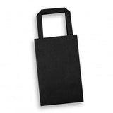 Small Flat Handle Paper Bag Portrait - 127366-3