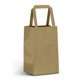 Small Flat Handle Paper Bag Portrait - 127366-4