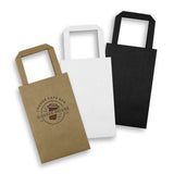 Small Flat Handle Paper Bag Portrait - 127366 main