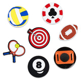 Custom Shoe Charms - 6 Pack - 127386-3