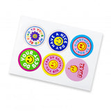 Sticker Sheet 80mm Circle - Gloss - 127920-0