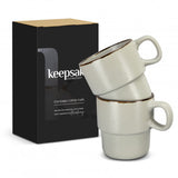 Keepsake Stackable Coffee Cup - Set of 2 - 128486-2